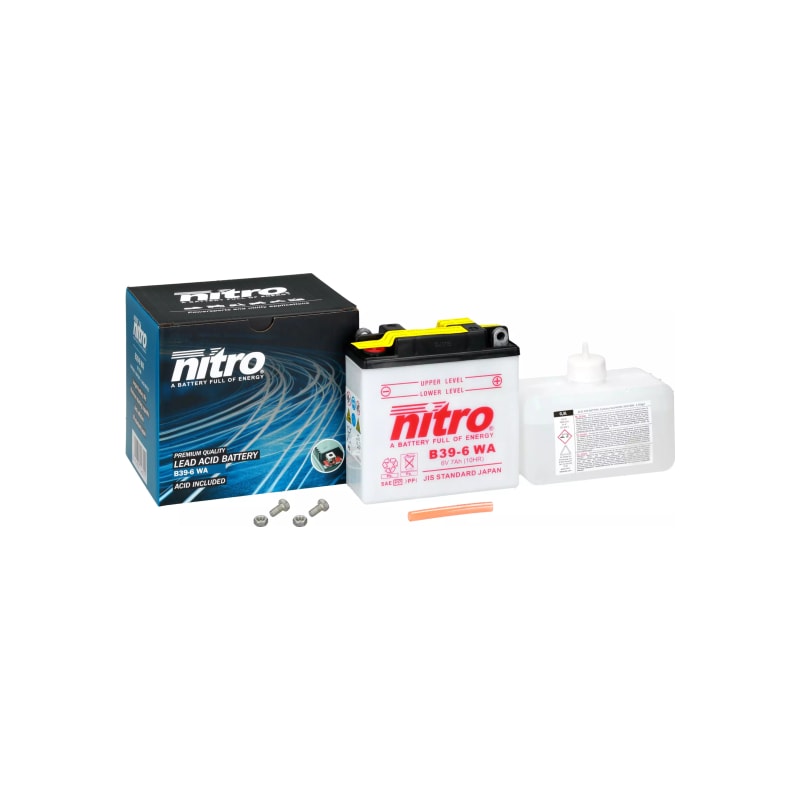 Akumulator standardowy Nitro B39-6 6V 7Ah