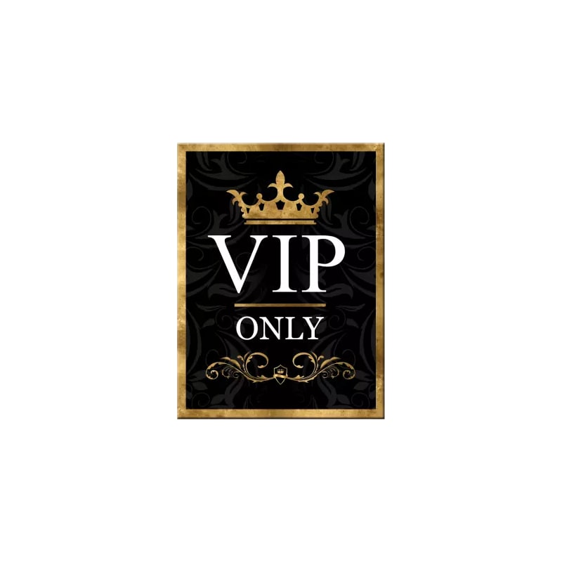Magnes na lodówkę 6x8cm VIP Only