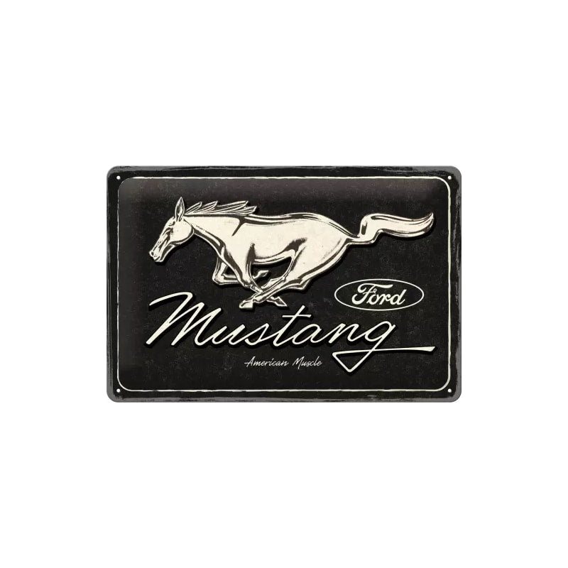 Plakat blaszany 20x30cm Ford Mustang - Horse