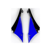 Komplet plastikowych osłon bocznych tylnych UFO Yamaha YZF 450 10 niebieski czarny