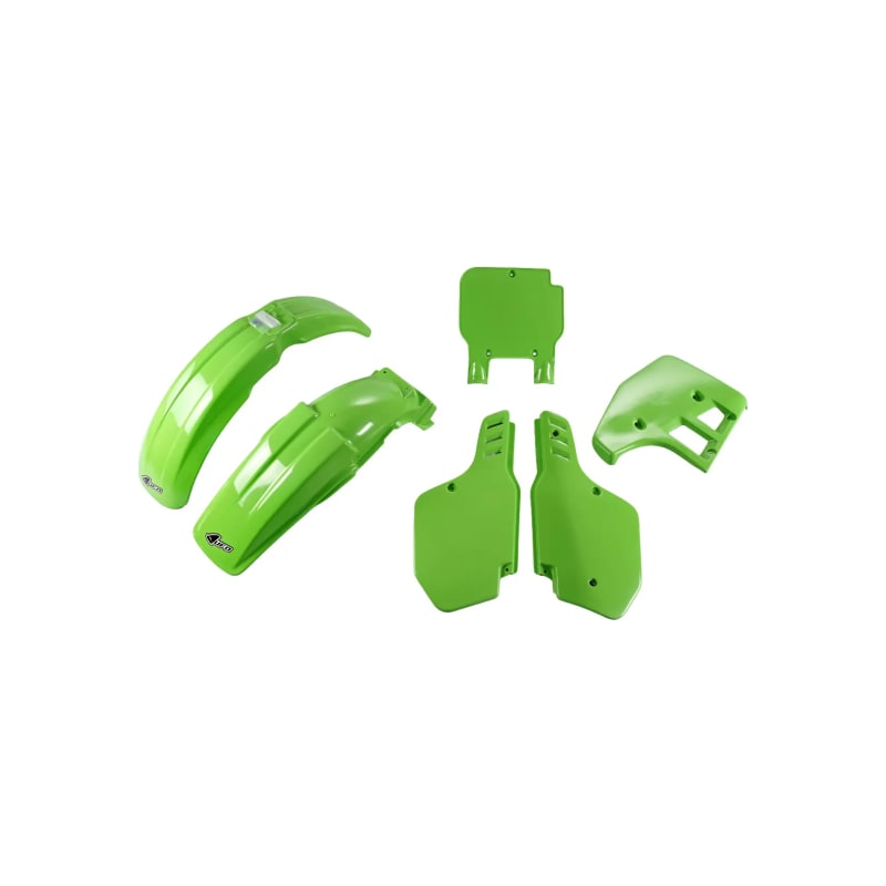 Komplet plastików UFO Kawasaki KX 125 89 zielony