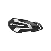 Osłony dłoni Polisport MX Flow Husqvarna TE FE 22 Gas Gas EC EC-F 21-23 czarno biały