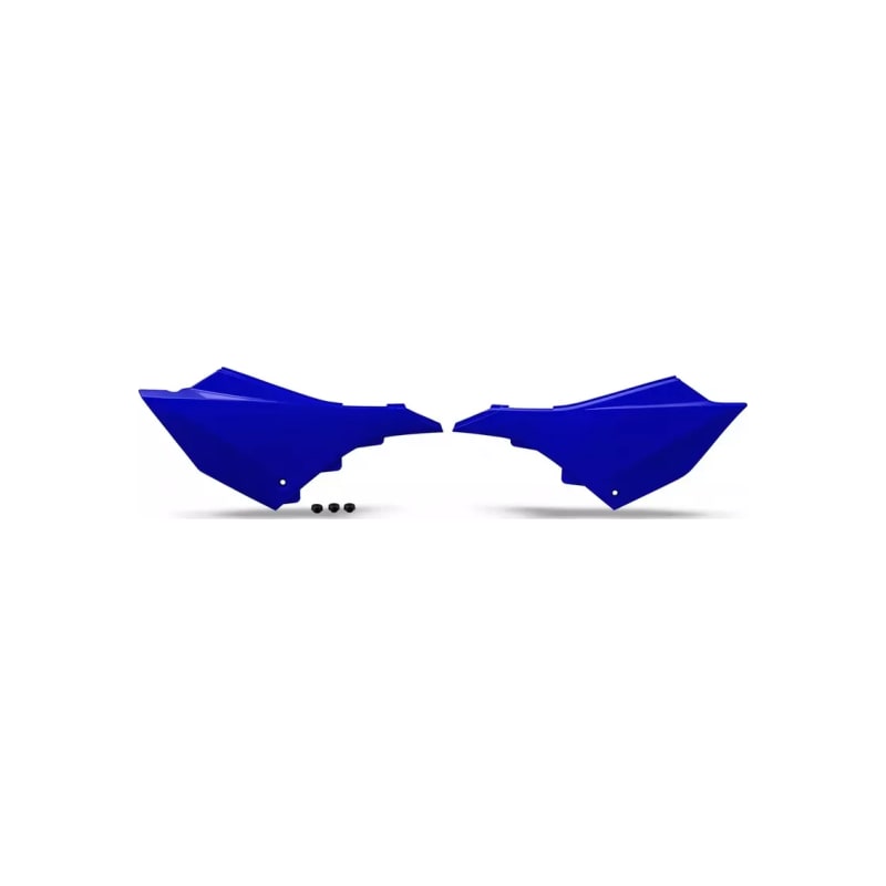 Komplet plastikowych osłon bocznych tylnych UFO Yamaha YZ 125 250 niebieskie