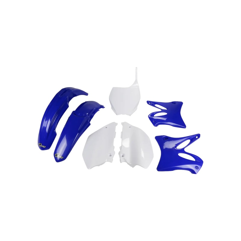 Komplet plastików UFO Yamaha YZ 125 06-14 YZ 250 06-14 OEM 06-12 niebieski biały