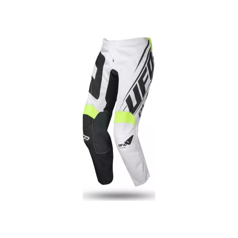 Spodnie motocyklowe cross enduro UFO Vanadium biały XS