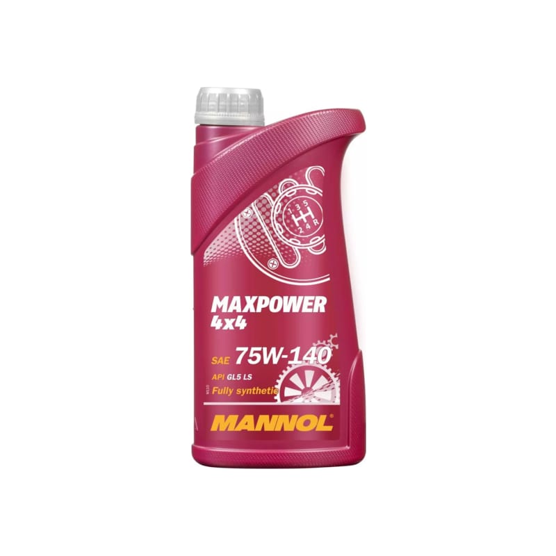 Olej przekładniowy 75W140 Mannol Maxpower 4X4 GL5- Syntetyczny 1l