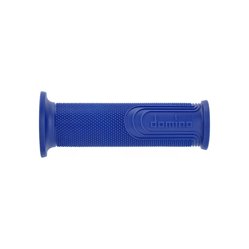 Manetki kierownicy Domino Diamond niebieski 22mm 120mm otwarte