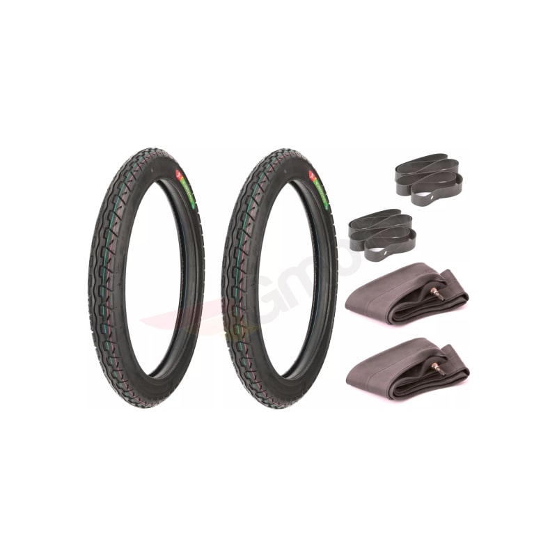 Opona + dętka + fartuch X2 Yuan Xing P97 2.25-17 6PR TT