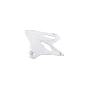 Osłony chłodnicy UFO Yamaha YZ 85 14-18 białe