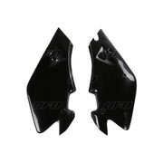 Komplet plastikowych osłon bocznych tylnych UFO Husqvarna 2T 00-04 4T 02-04 czarne