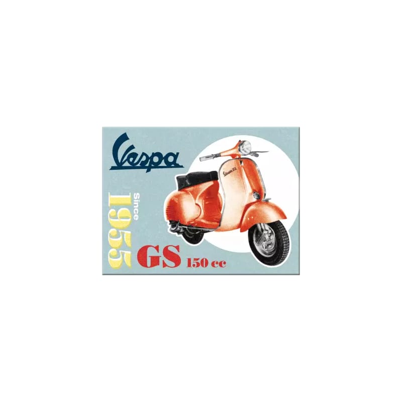Magnes na lodówkę 6x8cm Vespa GS150 Since 1955