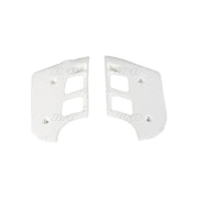 Osłony chłodnicy UFO KTM 125 91-92 250 90-92 białe