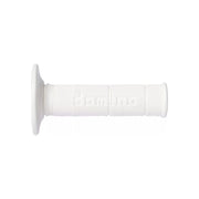 Manetki kierownicy Domino kierownicy 1150 Cross Enduro biały 22mm 120/123mm zamknięte