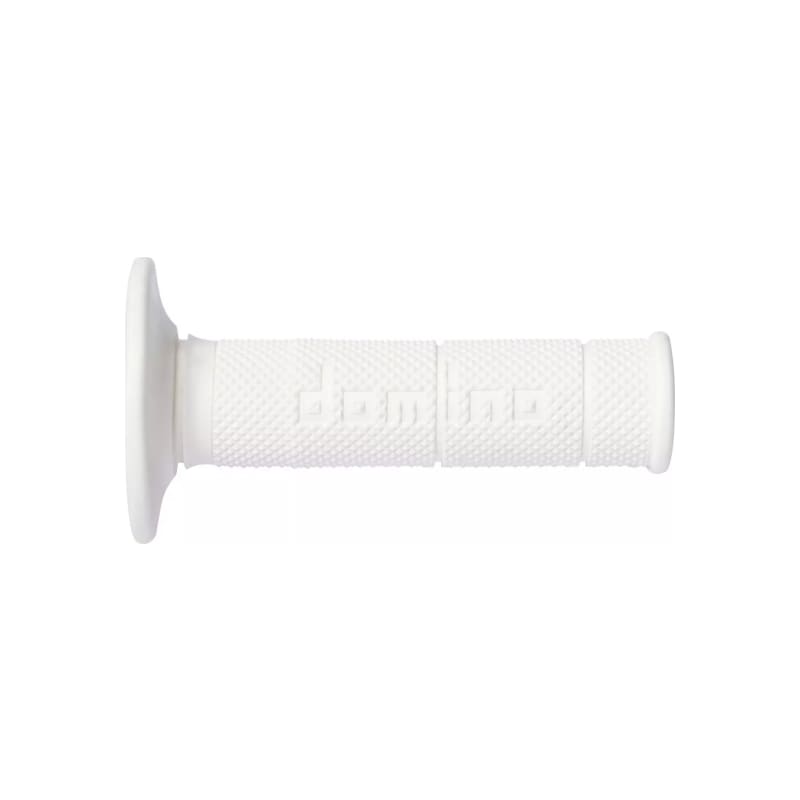 Manetki kierownicy Domino kierownicy 1150 Cross Enduro biały 22mm 120/123mm zamknięte