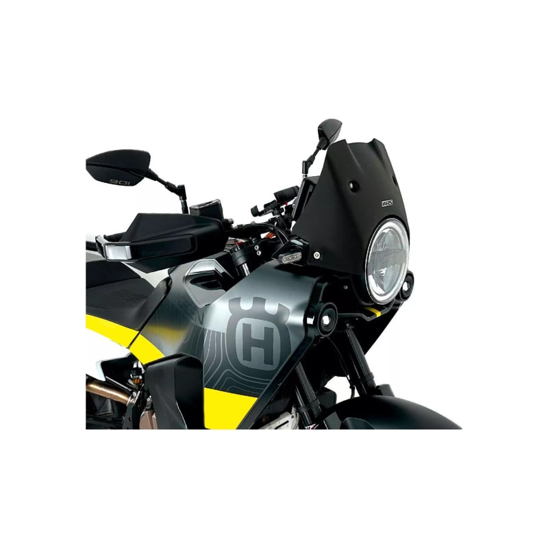 Szyba motocyklowa WRS Enduro Husqvarna Norden 901 czarny mat