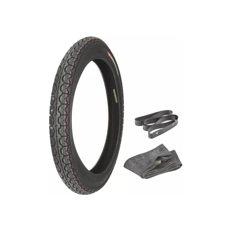 Opona + dętka + fartuch Yuan Xing P22 2.50-17 6PR TT