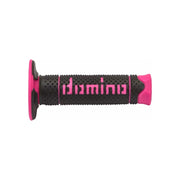 Manetki kierownicy Domino A260 enduro cross czarny fuksja zamknięte