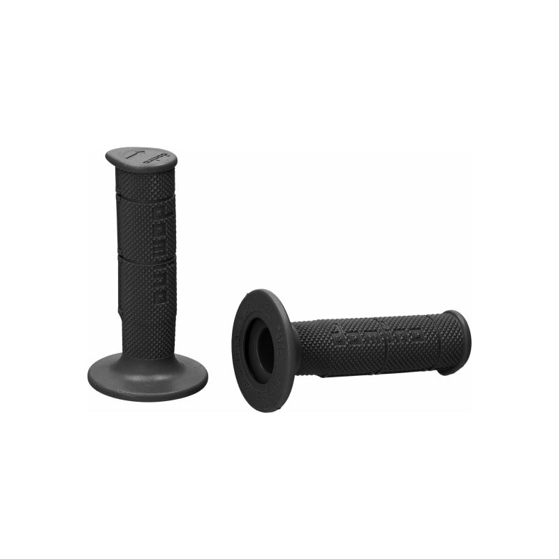 Manetki kierownicy Domino 1150 Cross Enduro czarny 22mm 120/123mm zamknięte