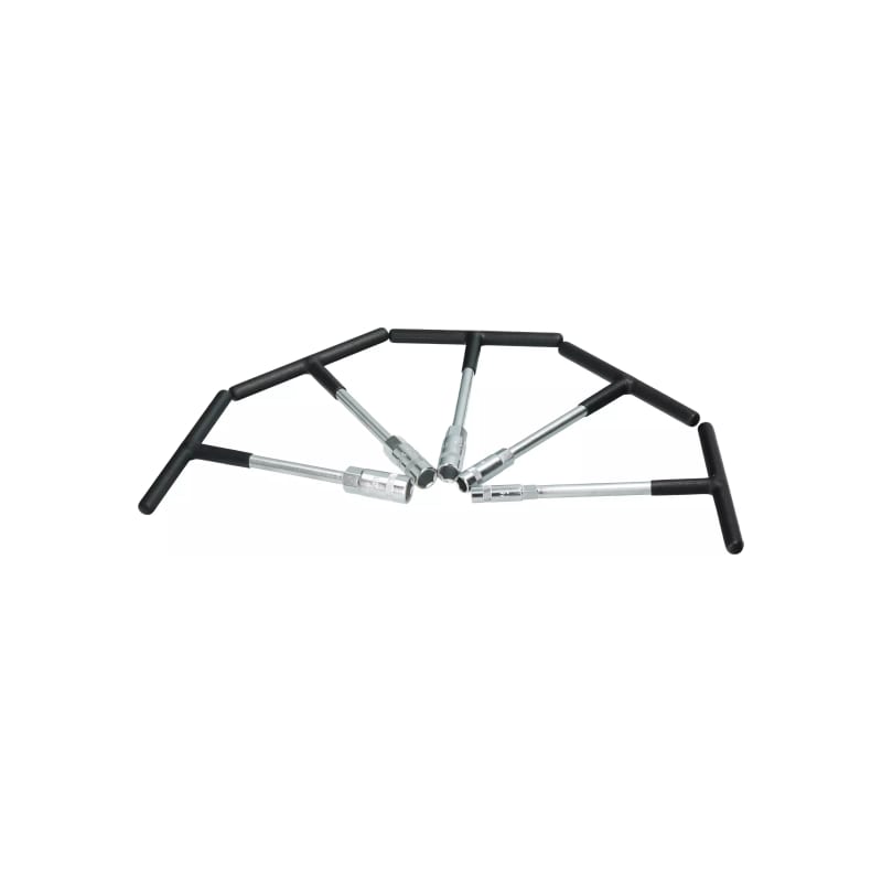 Zestaw kluczy nasadowych 8 10 12 13 14mm w kształcie T HLP