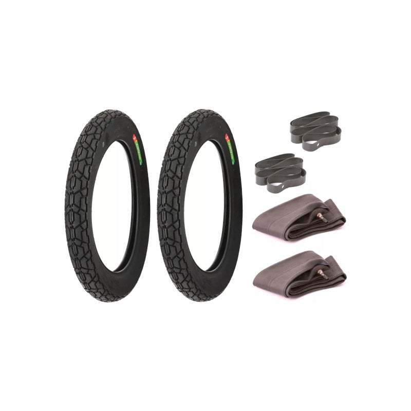 Opona + dętka + fartuch X2 Yuan Xing P27 3.25-16 6PR TT