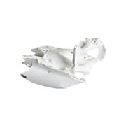 Komplet plastikowych osłon bocznych tylnych UFO KTM SX SXF 11-15 EXC 12-15 białe z puszką filtra