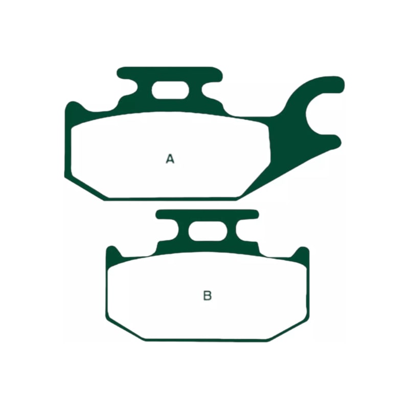 Klocki hamulcowe EBC FA 307 R (2 szt.)