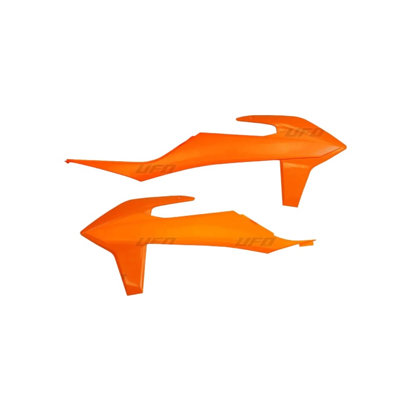 Osłony chłodnicy UFO KTM SX SXF 19-20 pomarańczowe