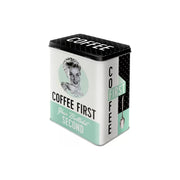 Puszka blaszana L Coffee First