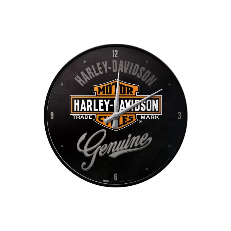 Zegar ścienny pasuje do Harley Davidson Genuine
