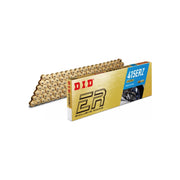 Łańcuch napędowy DID 415 ERZ 136 G&G otwarty z zapinką złoty