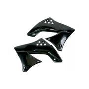 Osłony chłodnicy UFO Kawasaki KXF 450 09-11 czarne