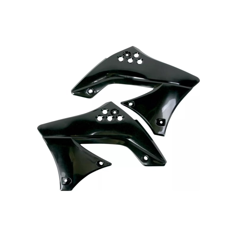 Osłony chłodnicy UFO Kawasaki KXF 450 09-11 czarne