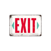 Plakat blaszany 20x30cm Exit