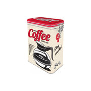Puszka blaszana z klipsem Strong Coffee