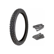 Opona + dętka + fartuch Yuan Xing P208 cross enduro 80/100-21 TT