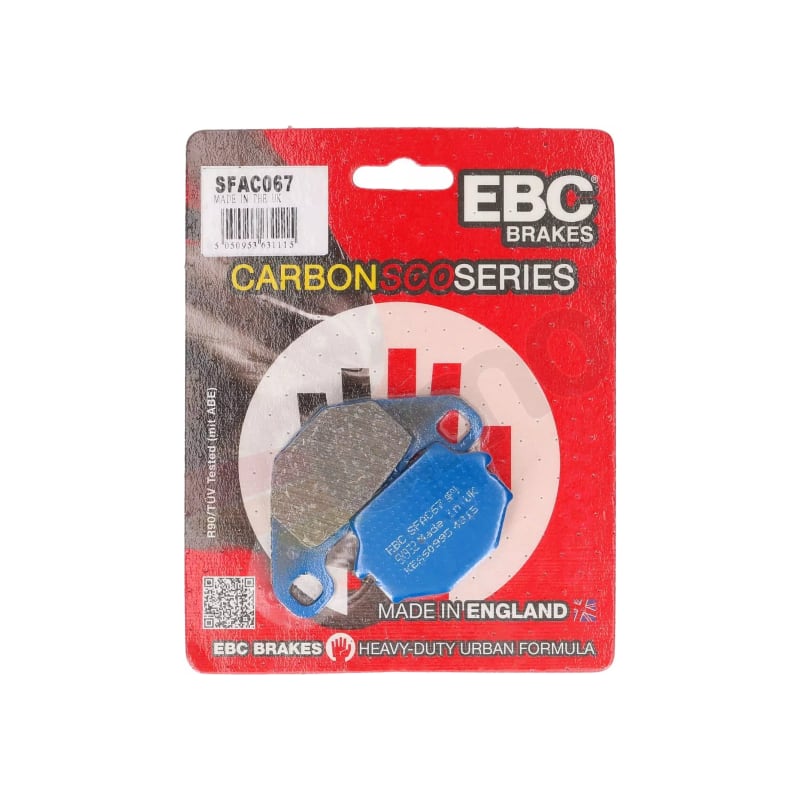 Klocki hamulcowe EBC FA 067 SFAC (2 szt.)