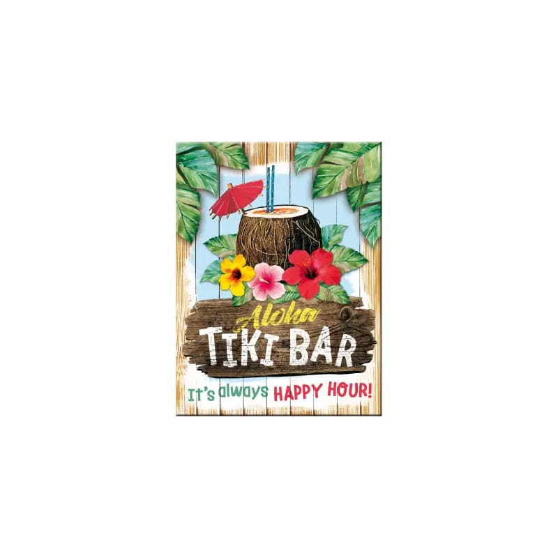 Magnes na lodówkę 6x8cm Tiki Bar