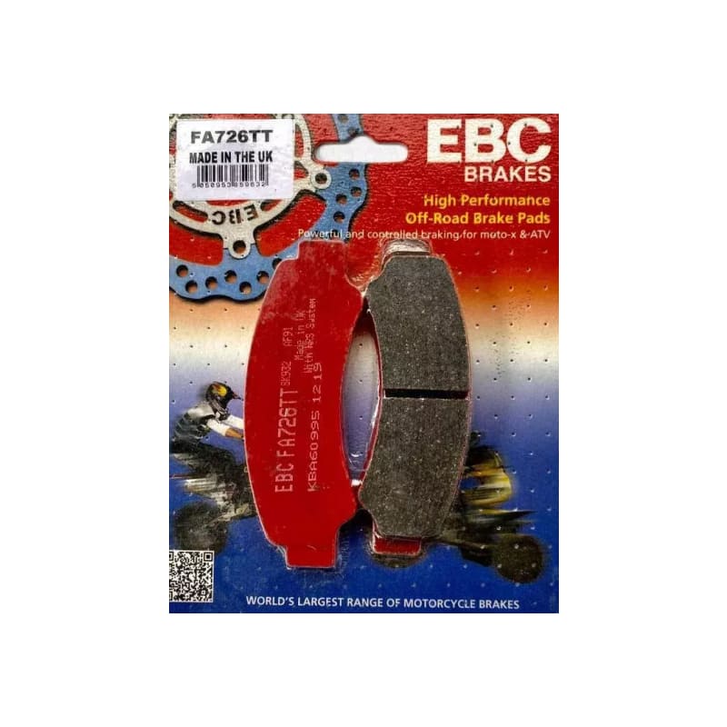 Klocki hamulcowe EBC FA 726 TT (2 szt.)