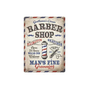 Plakat blaszany 30x40cm Barber Shop
