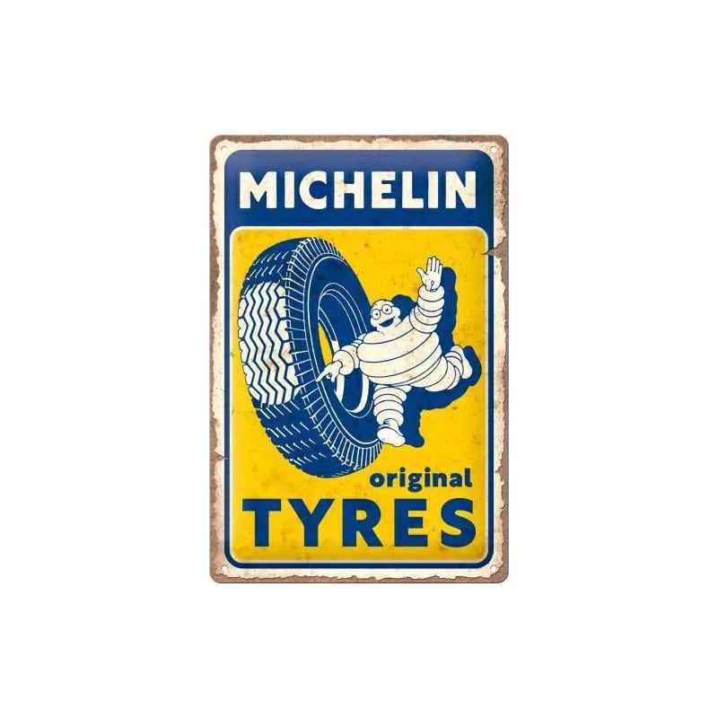 Plakat blaszany 20x30cm Michelin Original Tyres