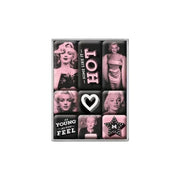 Magnesy na lodówkę zestaw 9szt. Marilyn-Some Like