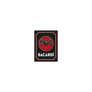 Magnes na lodówkę 6x8cm Bacardi Logo Black