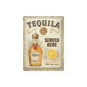 Plakat blaszany 30x40cm Tequila Served Here