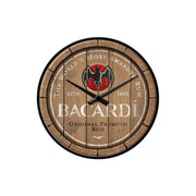 Zegar ścienny Bacardi Wood Barrel