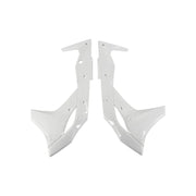 Osłony chłodnicy UFO Kawasaki KXF 250 17-20 białe