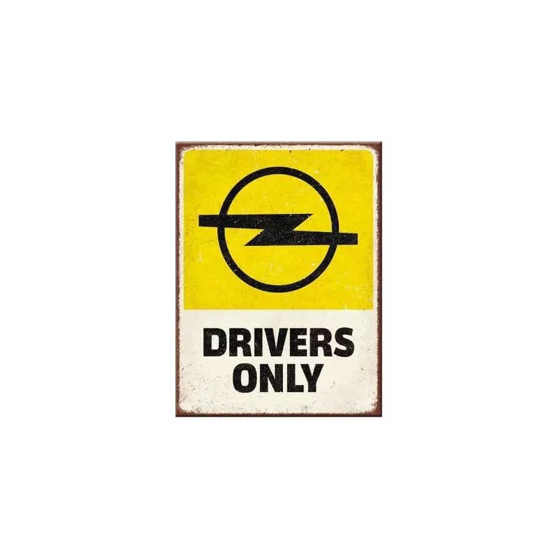 Magnes na lodówkę 6x8cm Opel Drivers Only