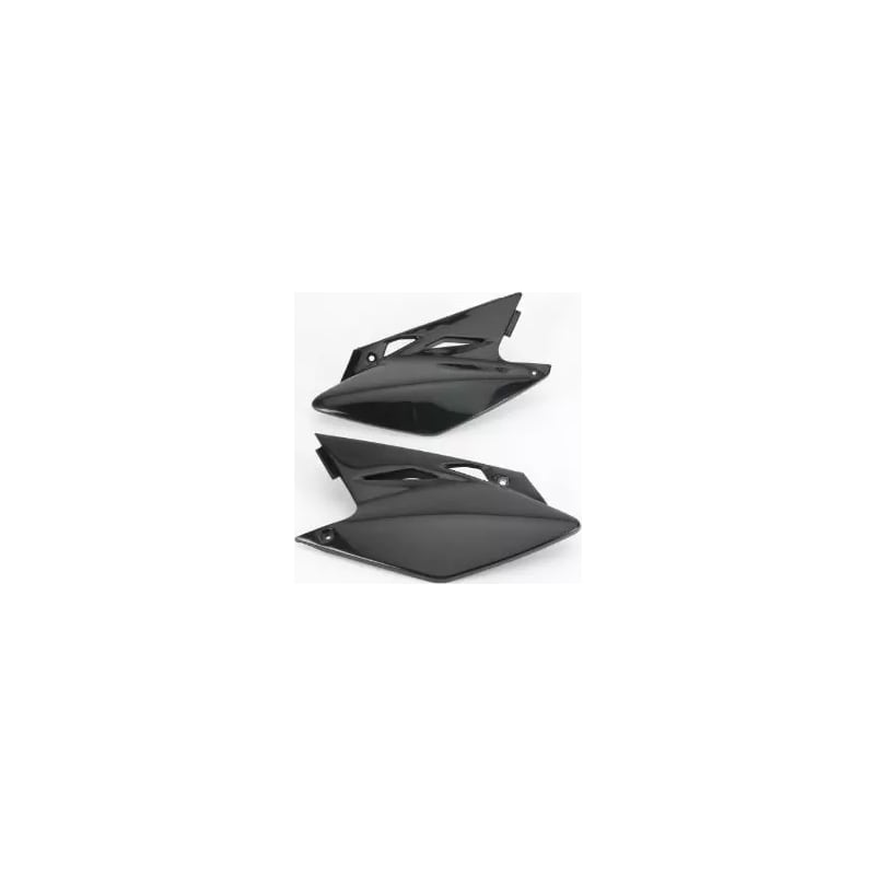 Komplet plastikowych osłon bocznych tylnych UFO Kawasaki KXF 450 06-08 czarne