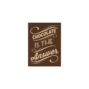 Magnes na lodówkę 6x8cm Chocolate is the Answer