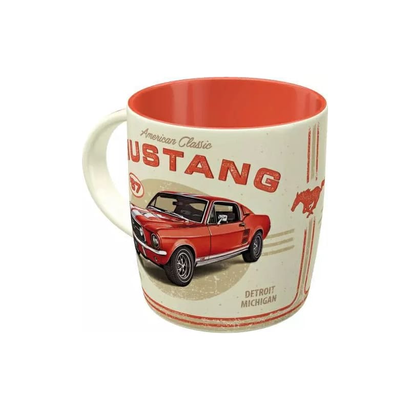 Kubek ceramiczny Ford Mustang GT 1967 Red