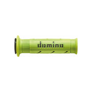 Manetki kierownicy Domino A250 Road Racing żółty fluo czarny 22mm 125mm otwarte